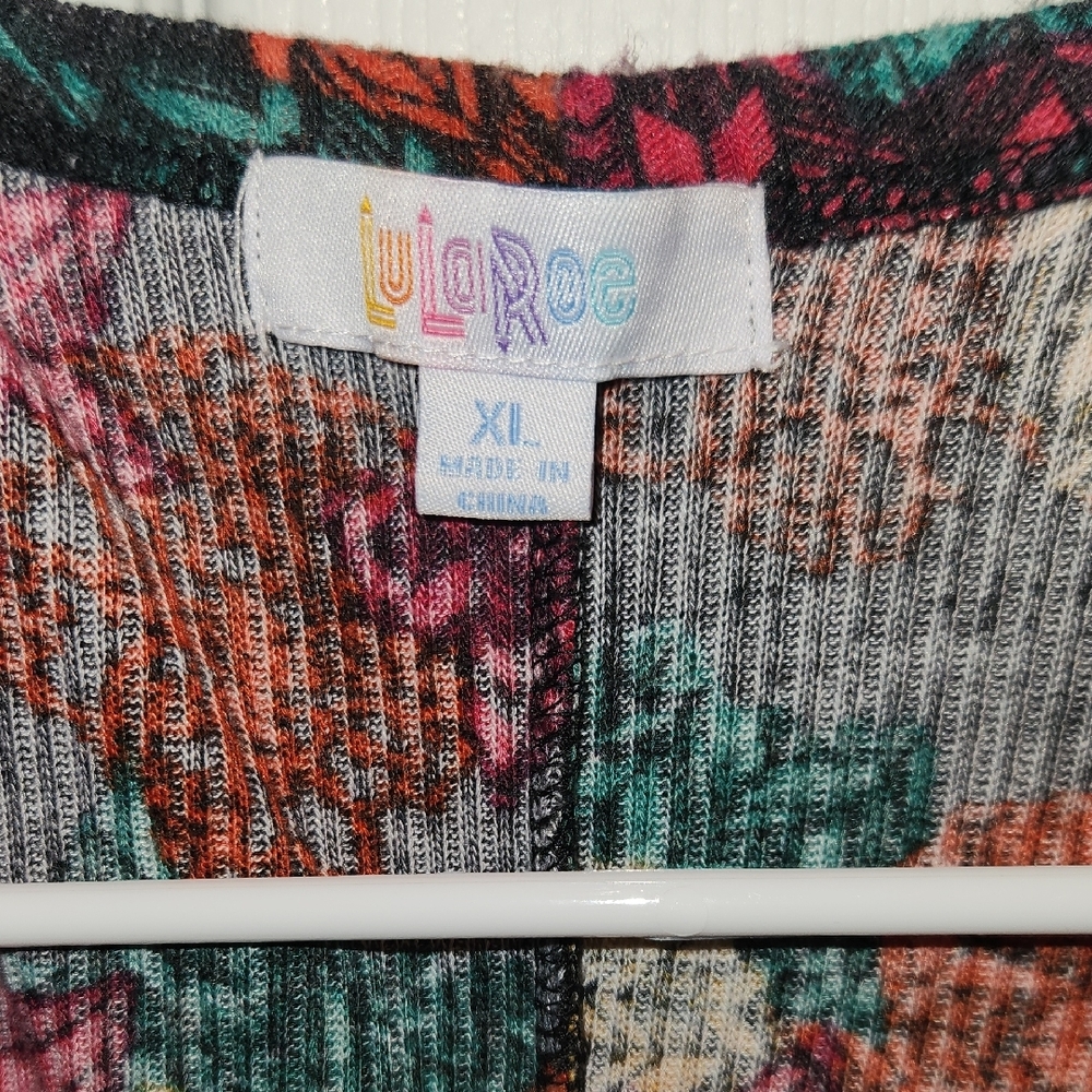 LuLaRoe Multicolor Duster Cardigan - Picture 2 of 2